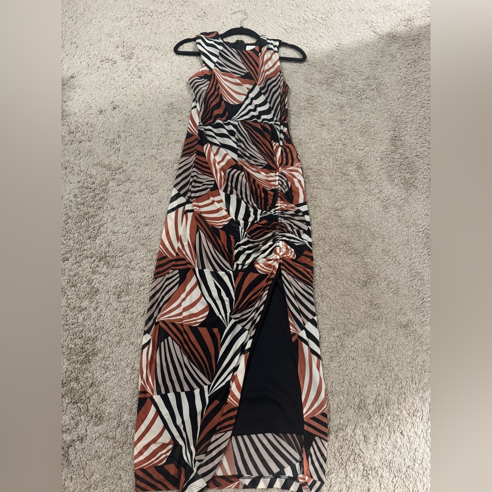 Taylor bodycon midi dress with slit